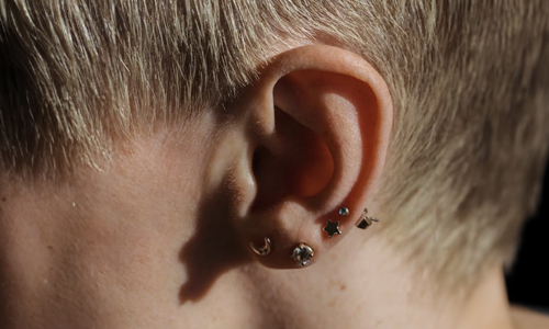 Closeup-view-of-ear-piercing