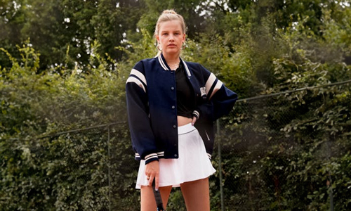 Woman-wearing-blue-long-coat