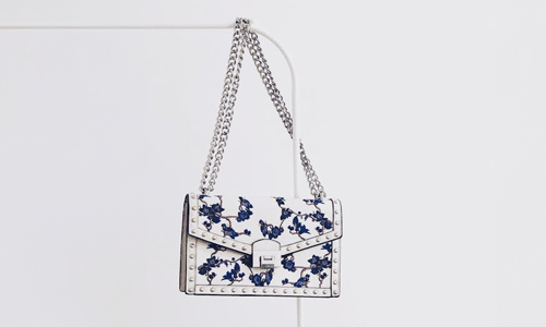 White-handbag-with-blue-flowers