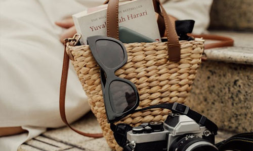 Sunglasses-in-a-basket