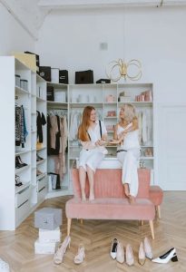 Women in dressing room