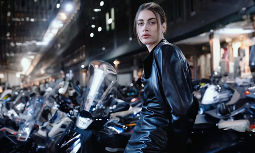 Women-wearing-motorcycle-jacket