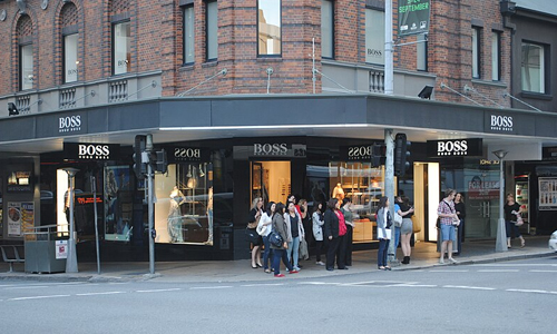 Customers-outside-hugo-boss-store
