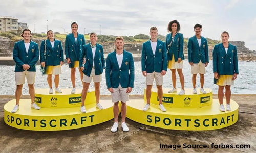 Team Australia Olympic uniform