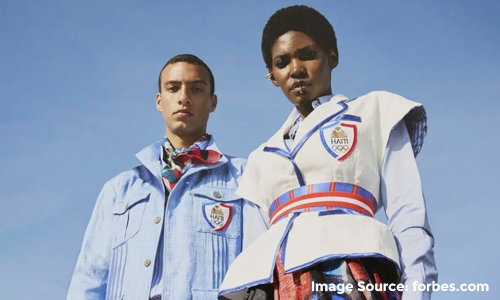 Team Haiti Olympic uniform