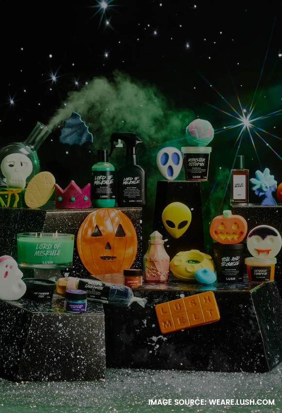 Bewitching Bubbles: Unboxing Lush’s Enchanting Halloween Range