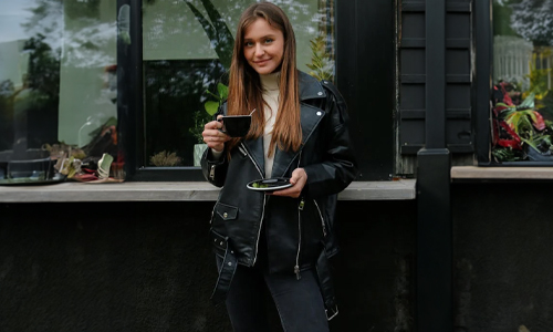 Woman-in-leather-outfit