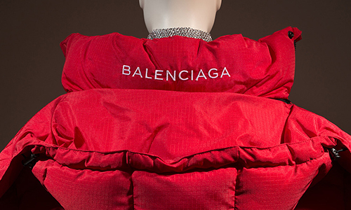 Balenciaga-red-puffer-jacket