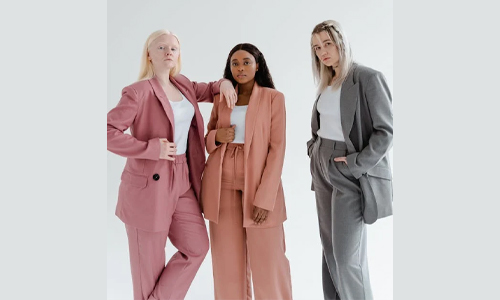 Clothes in different tones