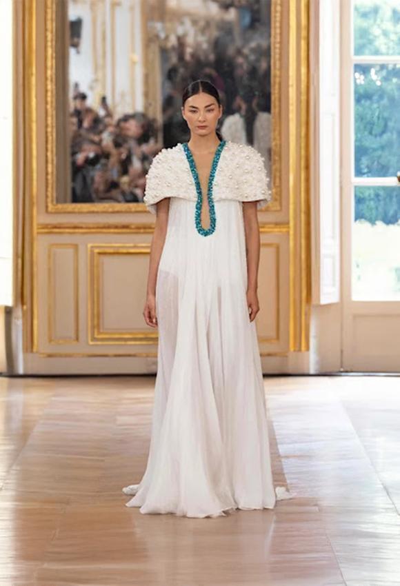 Tony Ward Fall Winter 2025: Draped Drama & Refined Grace