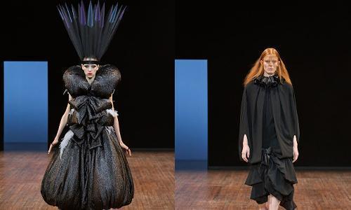 A silhouette divided