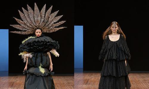 Fierce plumage meets featherless poetry