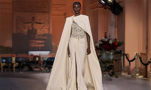 Ivory touched with gold