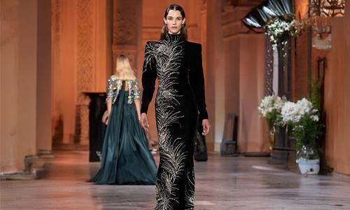 Enchanted blacks shimmer