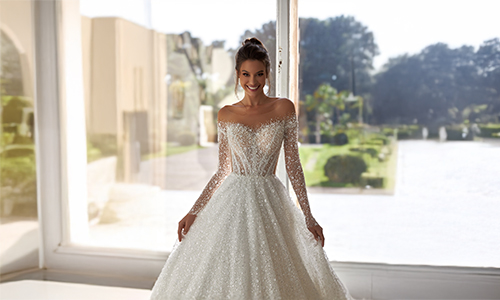 Illusion necklines and backless gowns