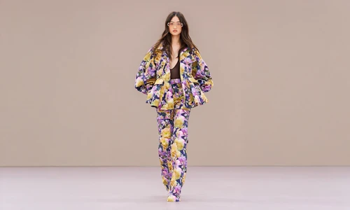 Luna Jersey Jumpsuit in Whisky