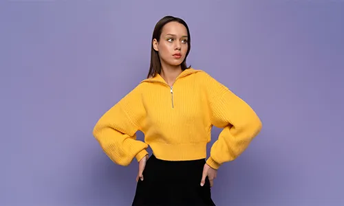 How to Style a Quarter Zip Sweater the Right Way