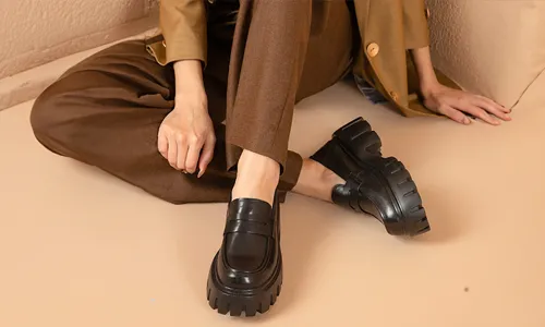 Lug-Sole Loafers