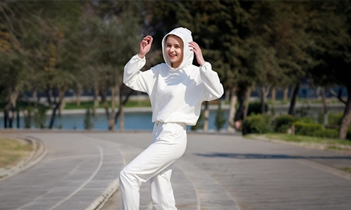 Wide-Leg Sweat Pants Sets