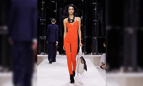 Headpieces designed by Stephen Jones