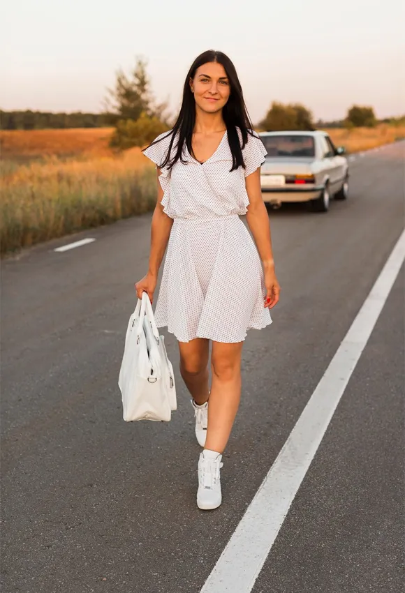 How To Keep a Dress From Riding Up Without a Fuss