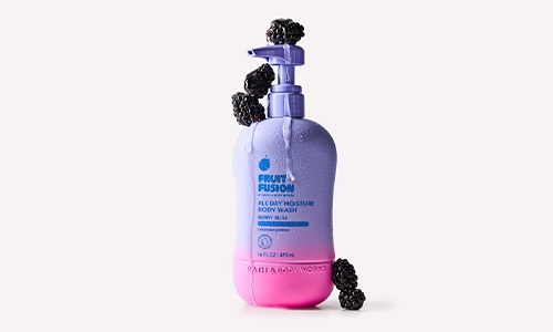 Fruity fragrance products styled as part of a fresh beauty trend