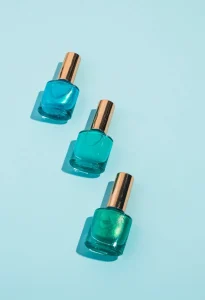 pistachio manicure nail polish bottle