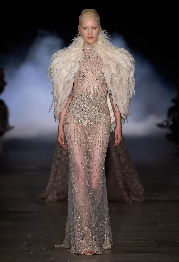 Zuhair Murad Couture Fall-Winter 2026 Enchants Paris