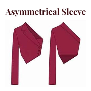 Asymmetrical Sleeve