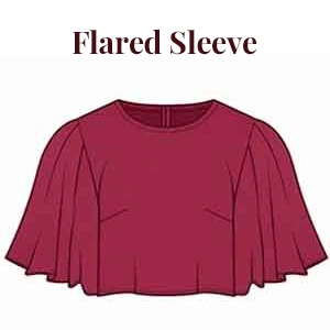 Flared Sleeve